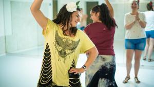 despedida de soltera flamenca en Sevilla con flor