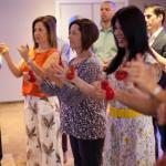 Aprendiendo a tocar las castañuelas Flamenco congresos