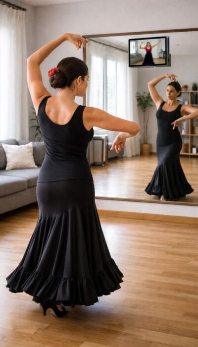 aprender flamenco online en casa con clases paso a paso