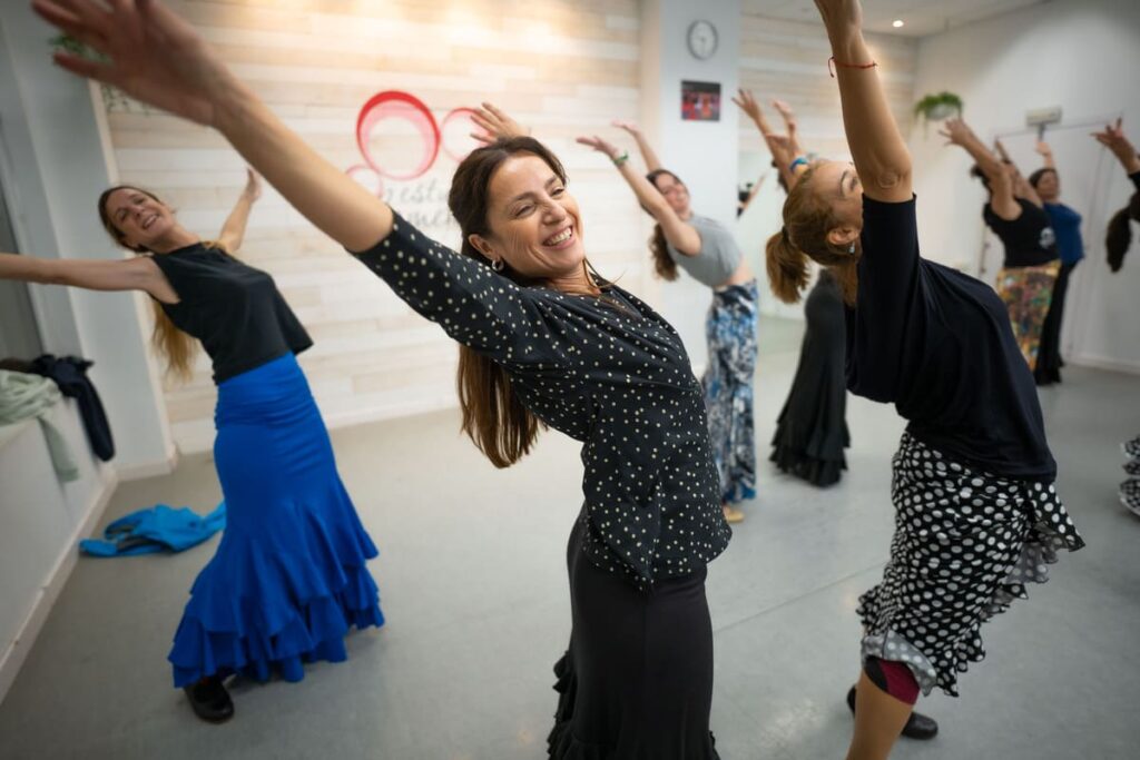 Postura al aprender flamenco desde cero