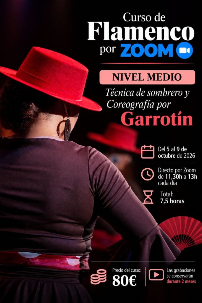 Técnica de sobrero y coreografía por Garrotín